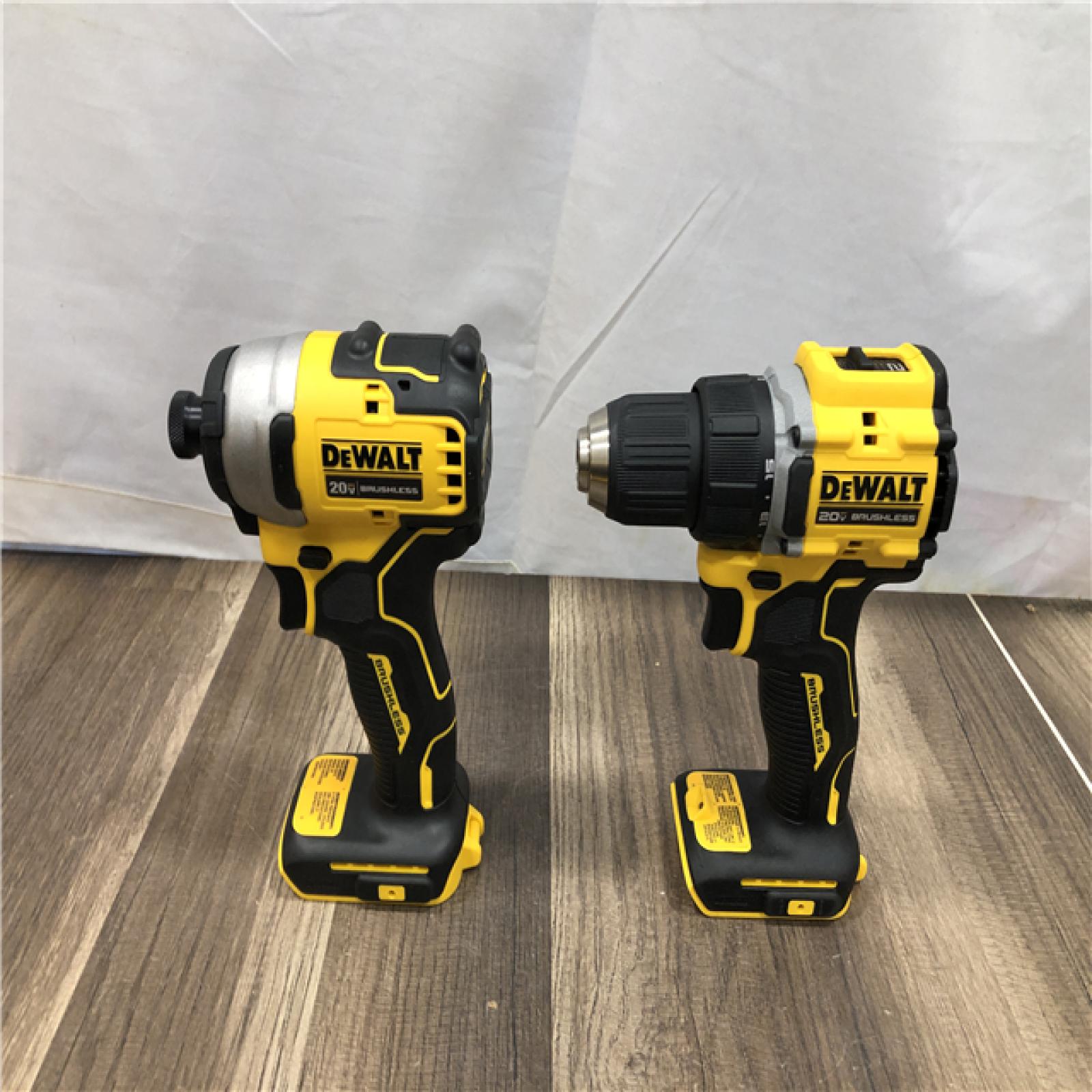 AS-IS DEWALT ATOMIC 20-Volt MAX Lithium-Ion Cordless Combo Kit
