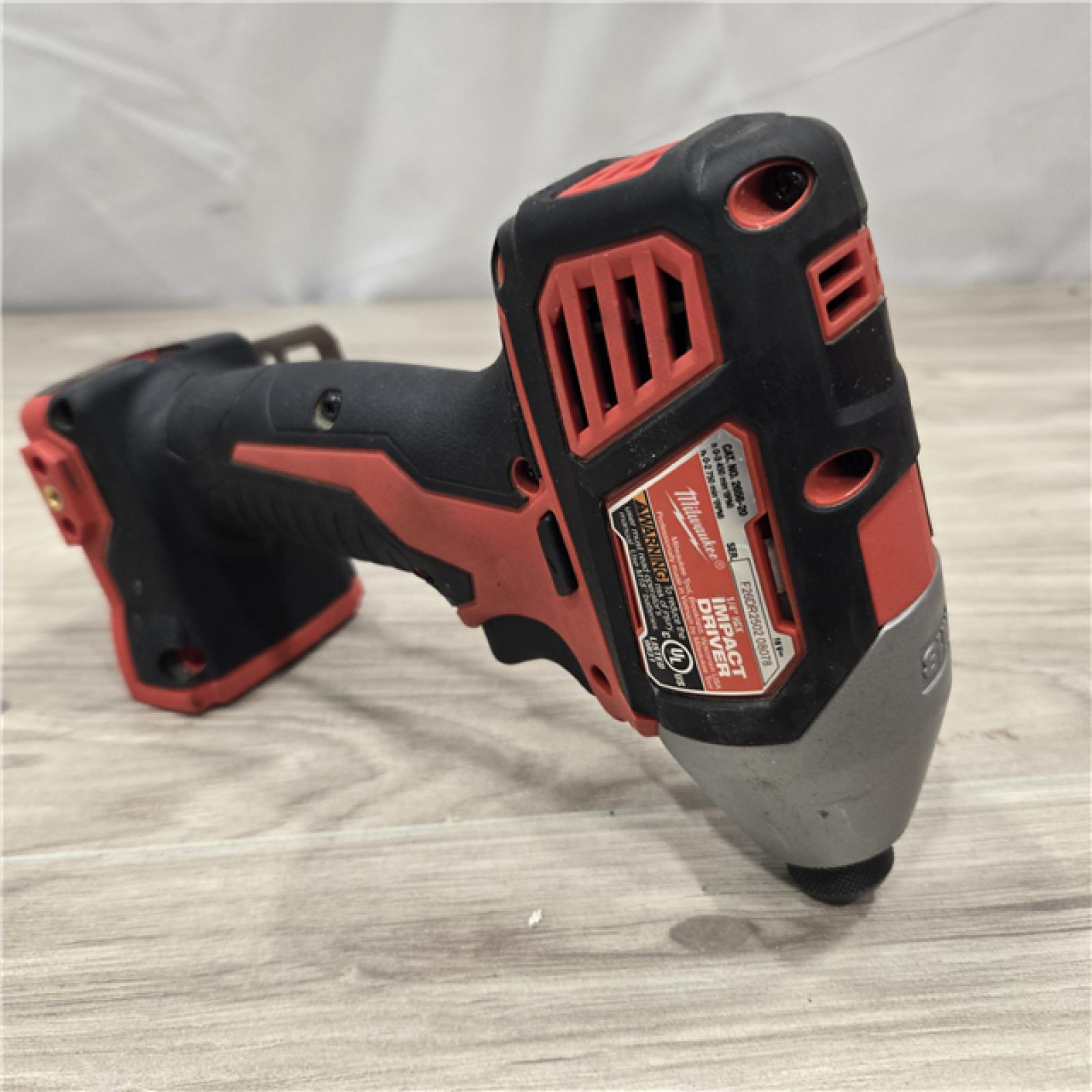 AS-IS Milwaukee 18V Cordless Brushed 2-Tool Drill/Driver and Impact Driver Kit