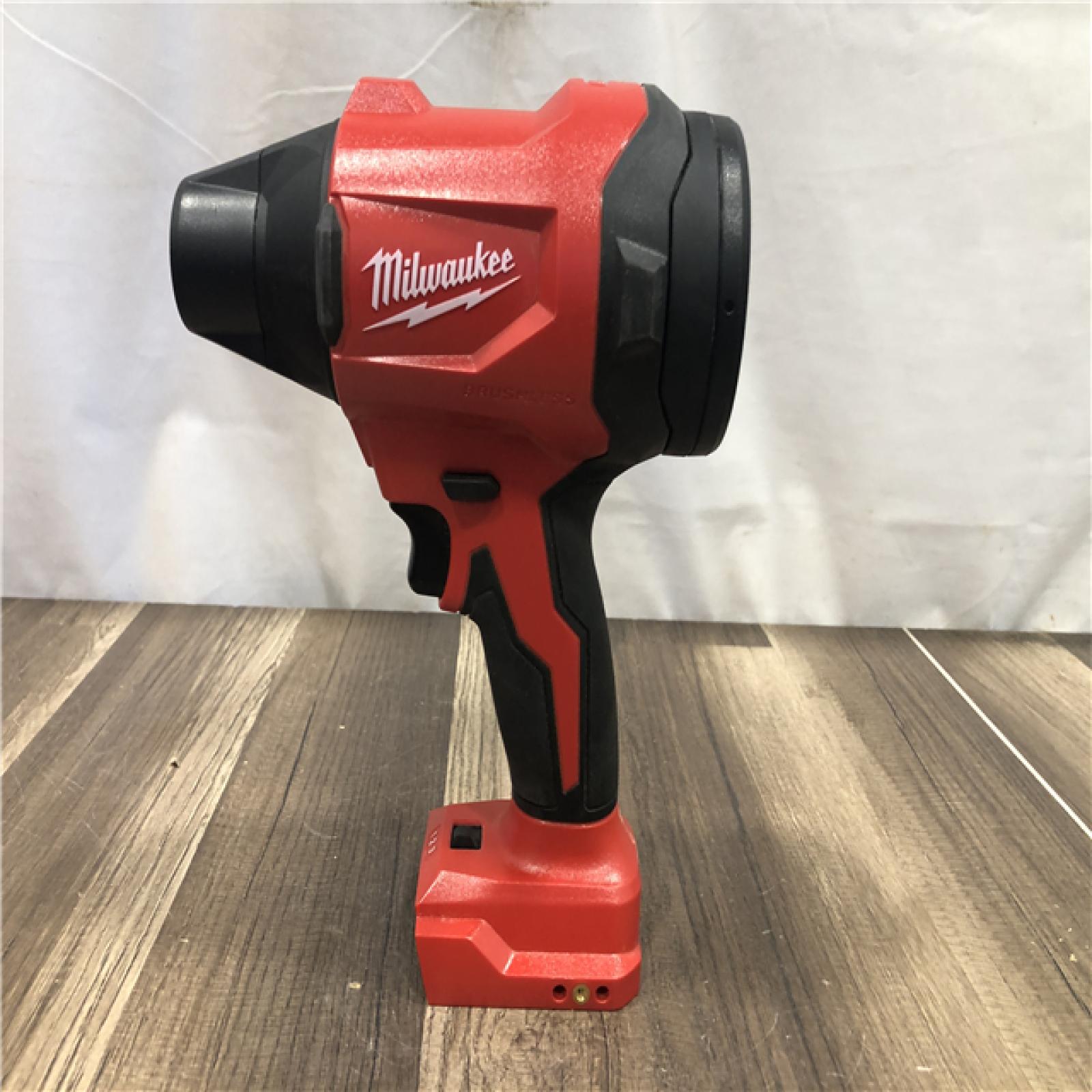 AS-IS Milwaukee 18V Lithium-Ion 570 MPH Brushless Cordless Precision Blower with Variable Speed Trigger and Trigger Lock