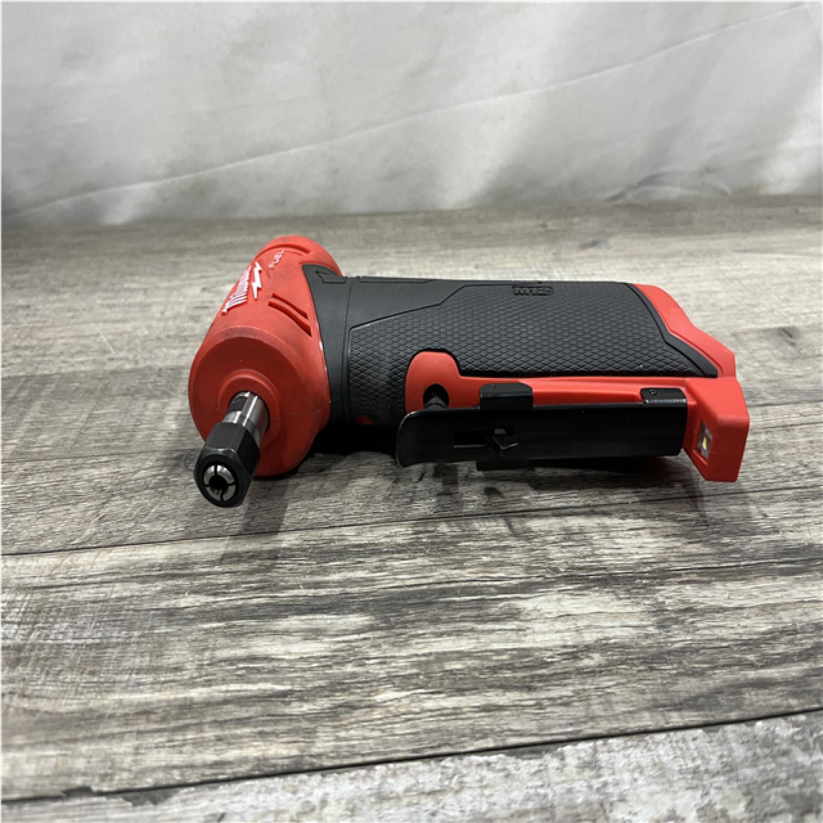 AS-IS Milwaukee FUEL 12V Lithium-Ion Brushless Cordless 1/4 in. Right Angle Die Grinder Kit