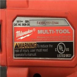 AS-IS Milwaukee 18V Lithium-Ion Cordless Oscillating Multi-Tool (Tool-Only)