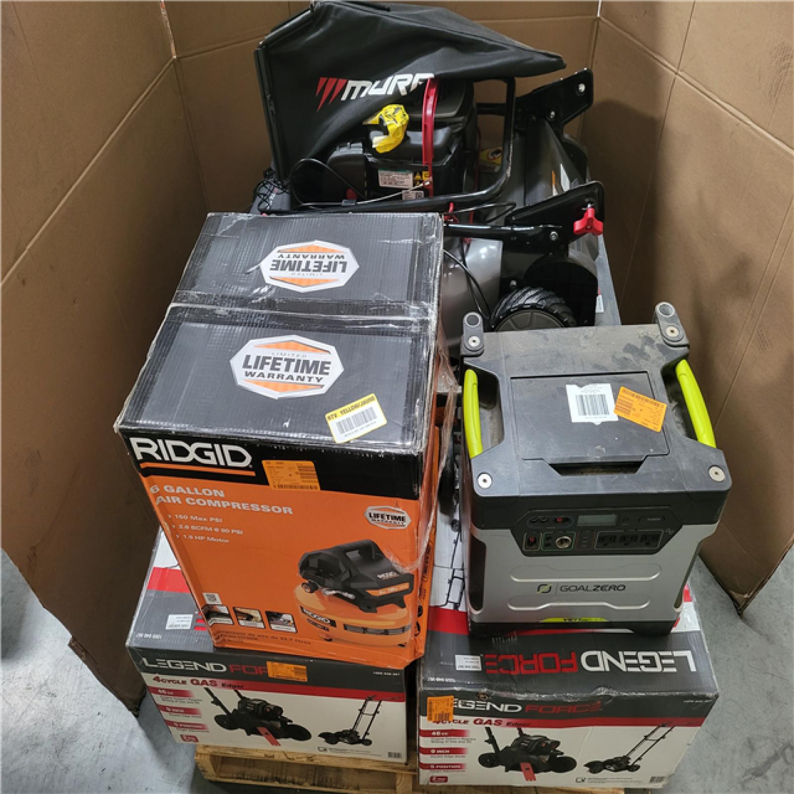 CALIFORNIA AS-IS OUTDOOR POWER EQUIPMENT