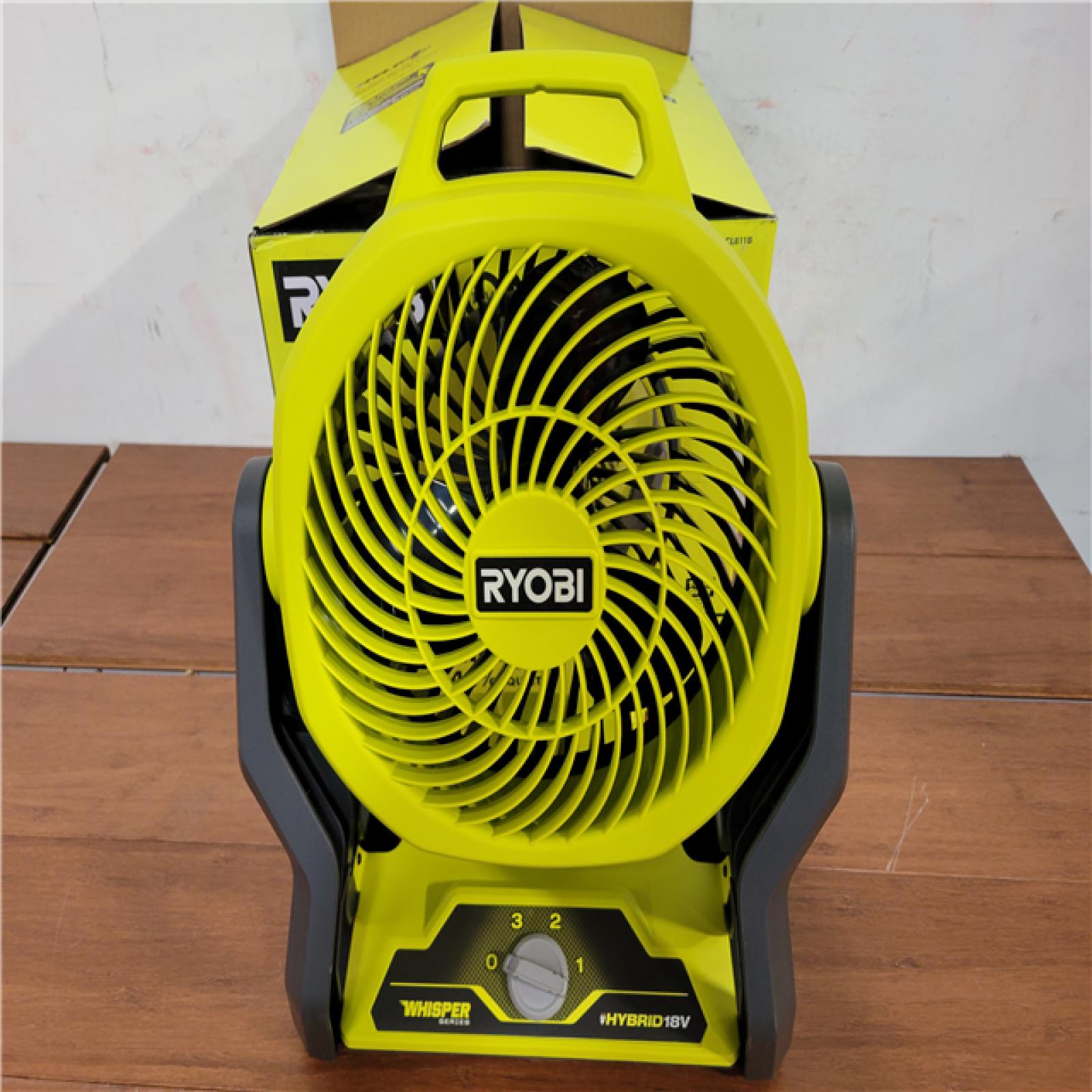California NEW Ryobi One+ 18V Hybrid 7.5 Fan (Tool Only)