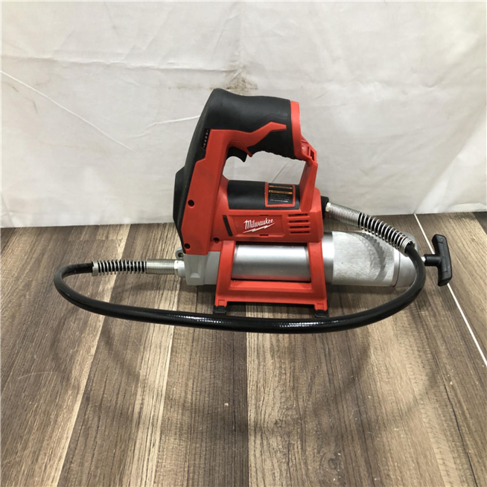 AS-IS Milwaukee M12 12V Lithium-Ion Cordless Grease Gun (Tool-Only)