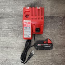 California AS-IS Milwaukee M18 Short Throw Press Tool Kit  Includes (1) Battery  Charger and Hard Case