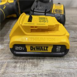 AS-IS DEWALT Atomic 20V Lithium-Ion Cordless Compact 1/2 in. Drill/Driver Kit