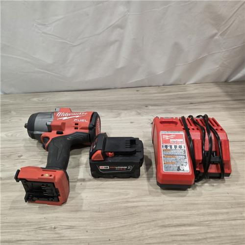 AS-IS Milwaukee M18 1/2 in. Cordless Brushless High Torque Impact Wrench Kit