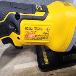 HOUSTON LOCATION - AS-IS DEWALT ATOMIC 20V MAX Cordless Brushless 4-1/2 in. Circular Saw (Tool Only)