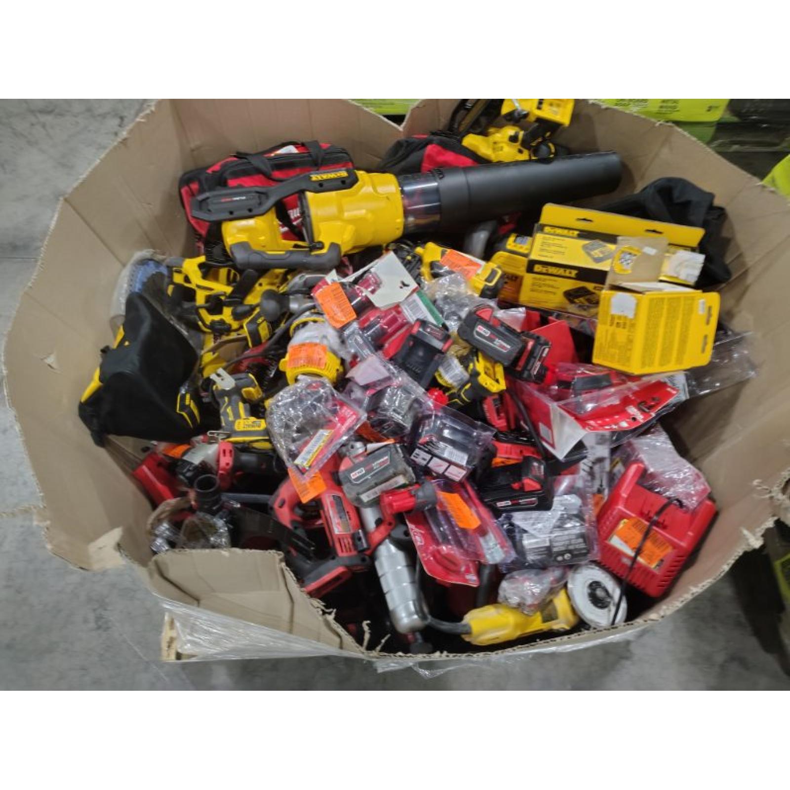 Pittston Location As-Is Power Tools Partial Truckload (11 Pallets) 8211-C