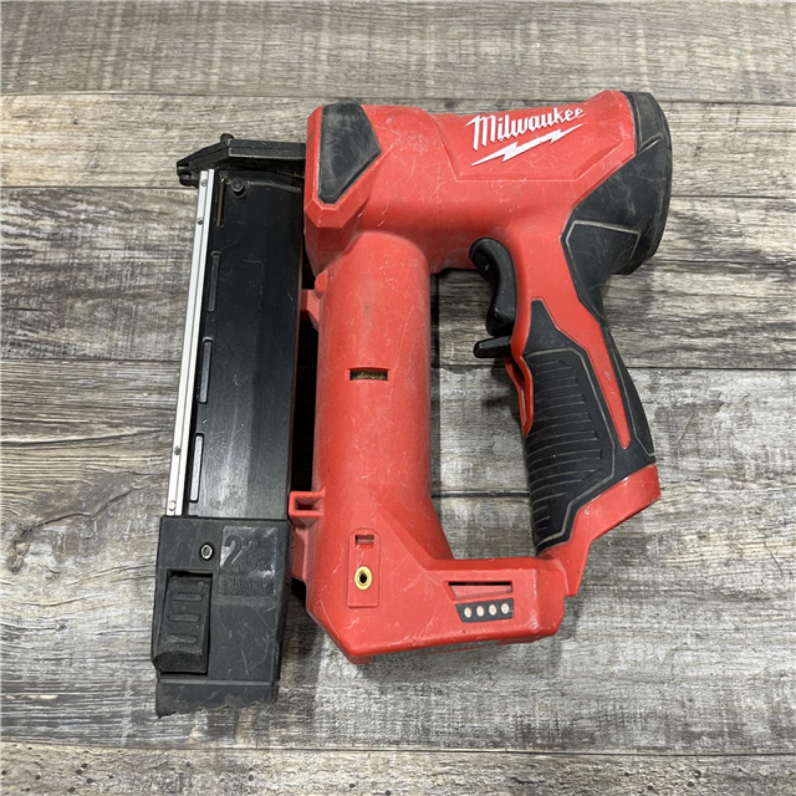 AS-IS Milwaukee 12-Volt 23-Gauge Lithium-Ion Cordless Pin Nailer (Tool-Only)
