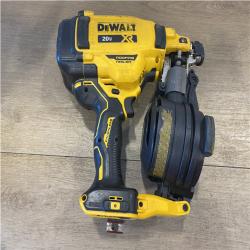 AS-IS DEWALT 20V MAX 15-Degree Electric Cordless Roofing Nailer (Tool Only)