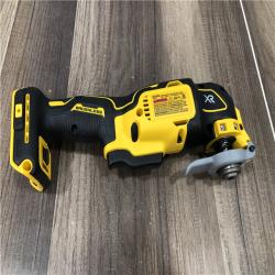 AS-IS DEWALT 20V MAX XR Cordless Brushless 3-Speed Oscillating Multi Tool Kit