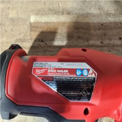 Houston Location AS-IS Milwaukee FUEL 18-Volt Lithium-Ion Brushless Cordless 18-Gauge 1/4 in. Narrow Crown Stapler (Tool-Only)
