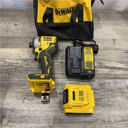 AS-IS DEWALT Atomic 20V Max Lithium-Ion Brushless Cordless Compact 1/4 in. Impact Driver Kit