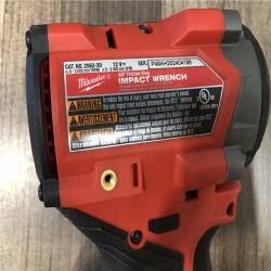 AS-IS Milwaukee FUEL 12V Lithium-Ion Brushless Cordless Stubby 3/8 in. Impact Wrench (Tool-Only)