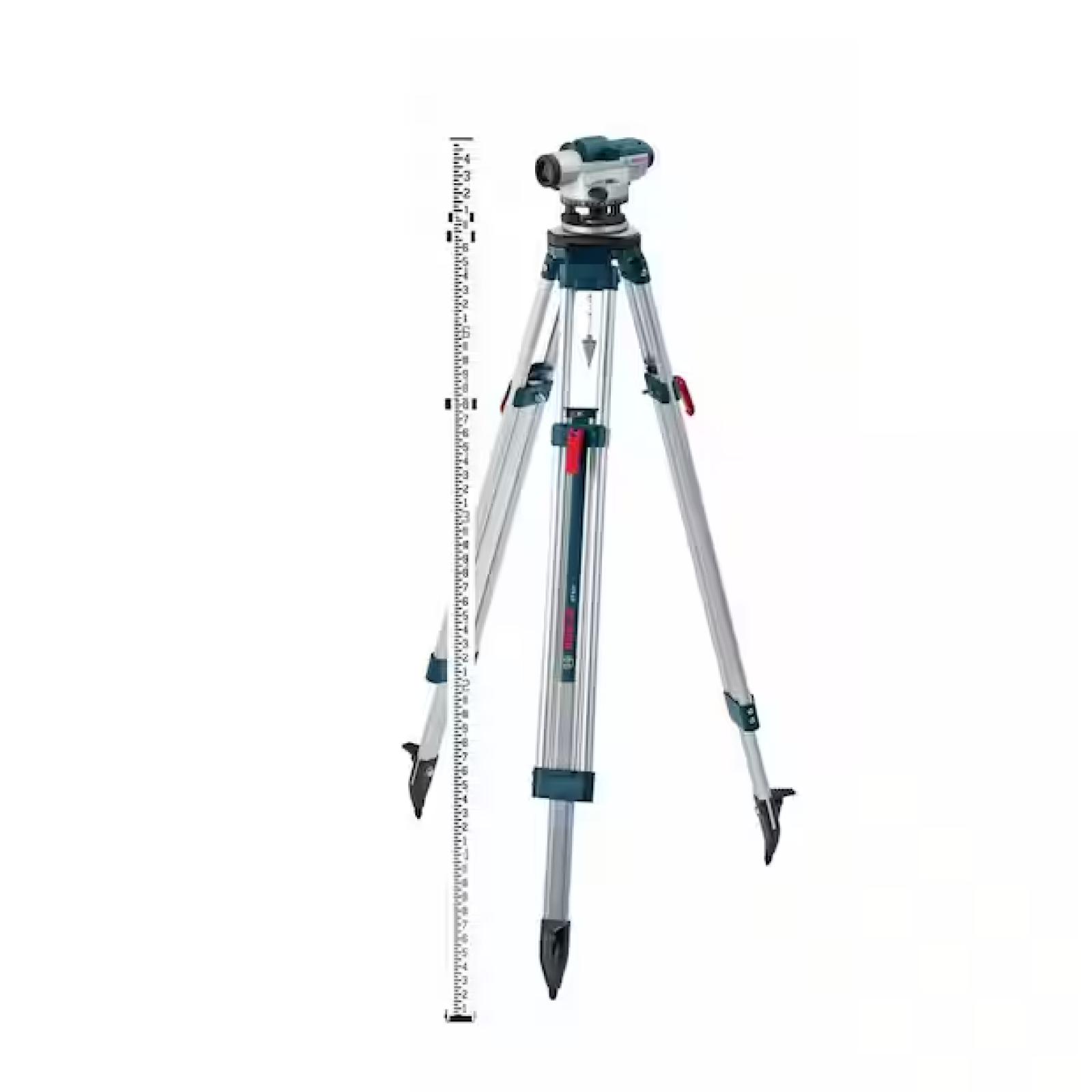AS-IS - Bosch 8 in. Automatic Optical Level Kit with 26x Magnification Power Lens (5-Piece)