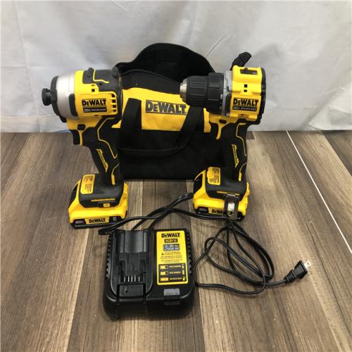 AS-IS DEWALT ATOMIC 20-Volt MAX Lithium-Ion Cordless Combo Kit