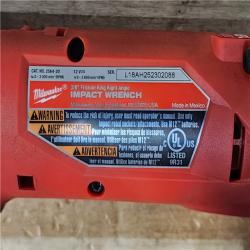 HOUSTON LOCATION - AS-IS Milwaukee  FUEL 12V Lithium-Ion Brushless Cordless 3/8 in. Right Angle Impact Wrench (Tool-Only)