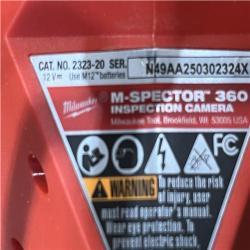 Houston Location AS-IS Milwaukee 12V Lithium-Ion Cordless M-SPECTOR 360-Degree 4 ft. Inspection Camera Kit