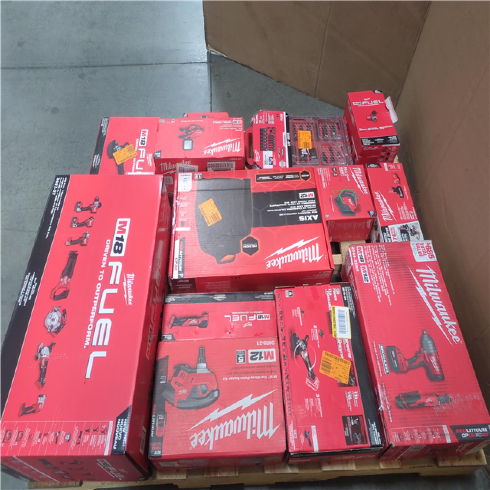 CALIFORNIA AS-IS MILWAUKEE PALLET