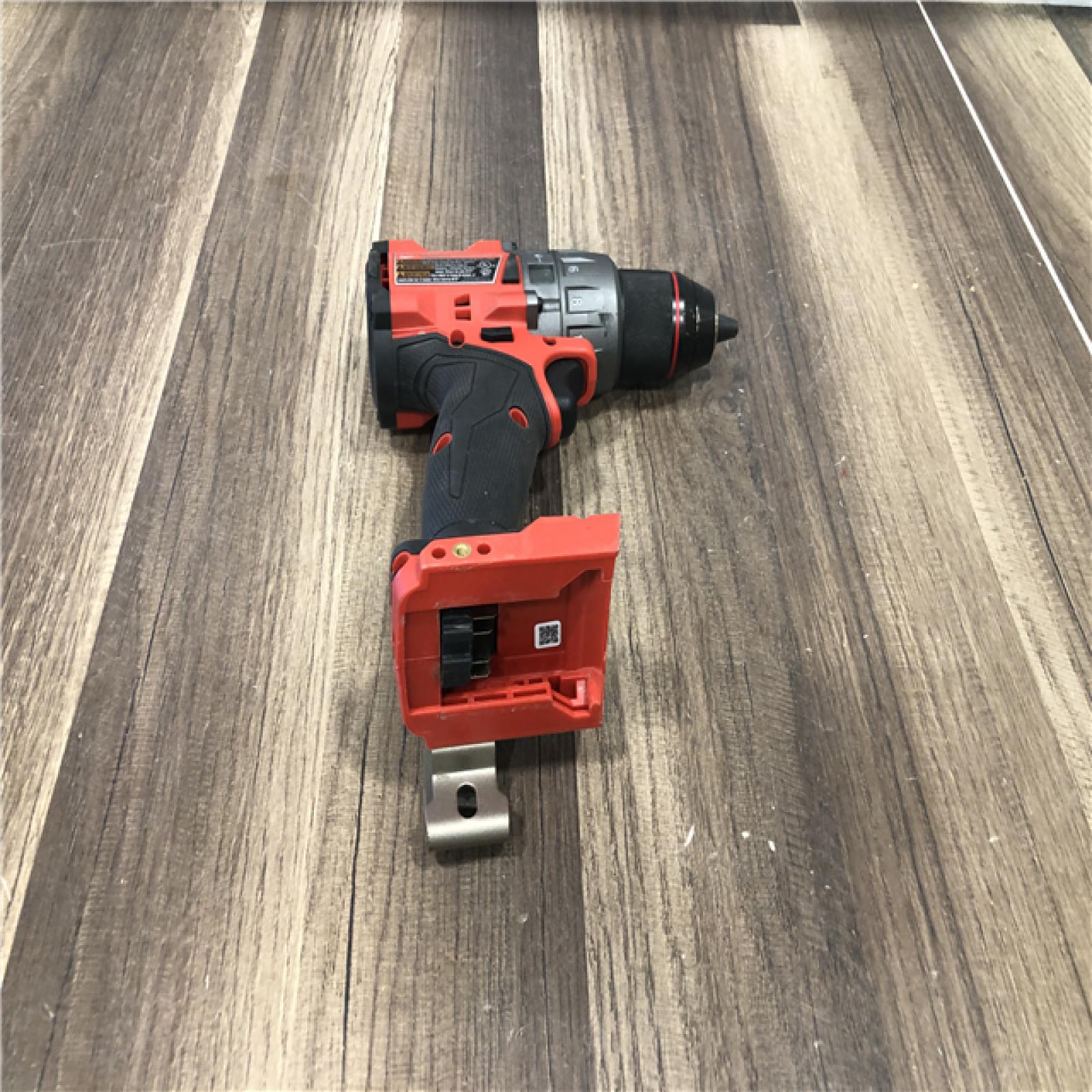 AS-IS Milwaukee  FUEL 18V Lithium-Ion Brushless Cordless 1/2 in. Hammer Drill/Driver (Tool-Only)