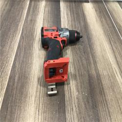 AS-IS Milwaukee  FUEL 18V Lithium-Ion Brushless Cordless 1/2 in. Hammer Drill/Driver (Tool-Only)