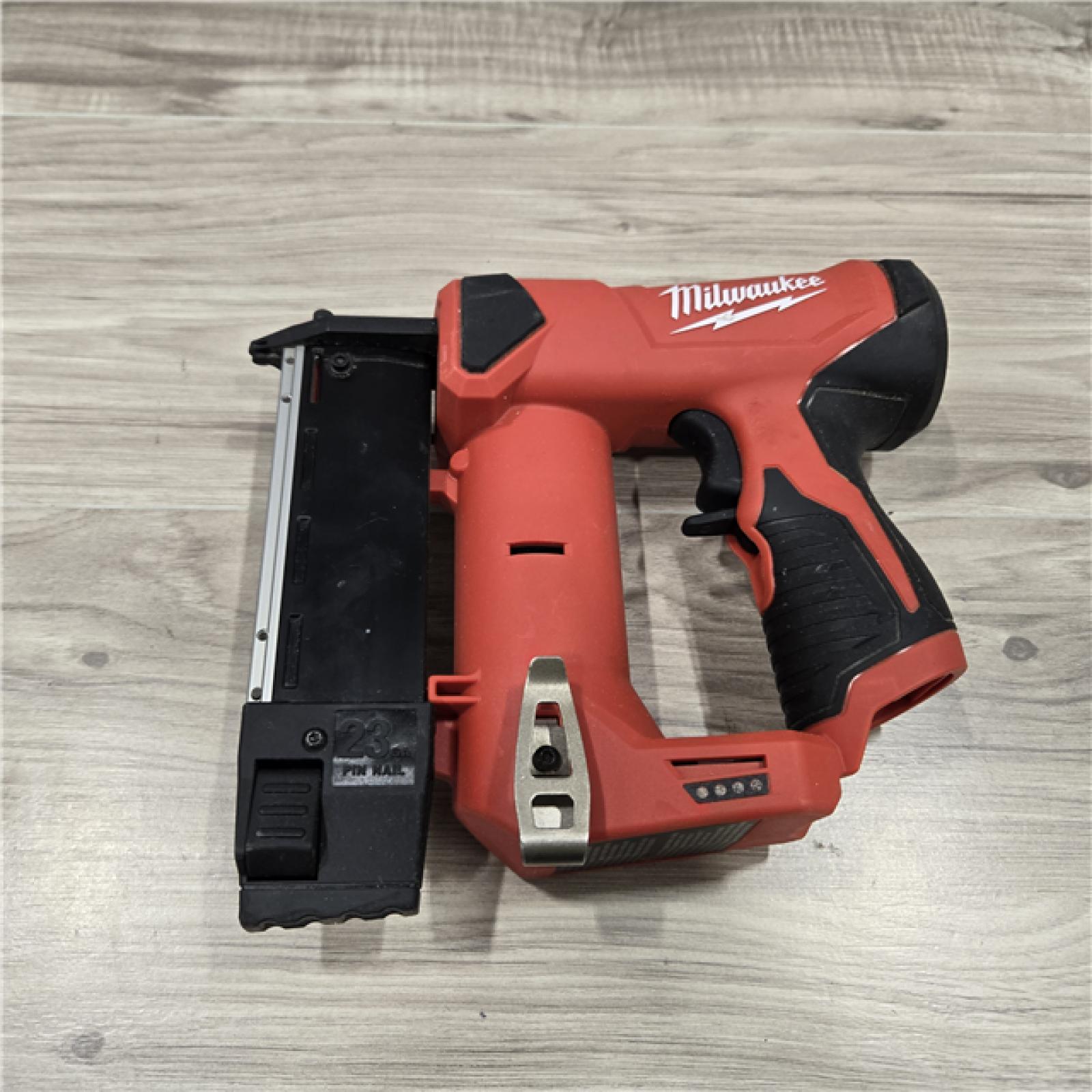 AS-IS Milwaukee 2540-20 12V 23 Gauge Cordless Pin Nailer (Tool Only)