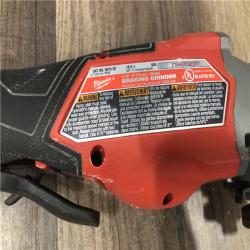 AS-IS Milwaukee  FUEL 18-Volt Lithium-Ion Brushless Cordless 4-1/2 in./6 in. Braking Grinder with Paddle Switch (Tool-Only)