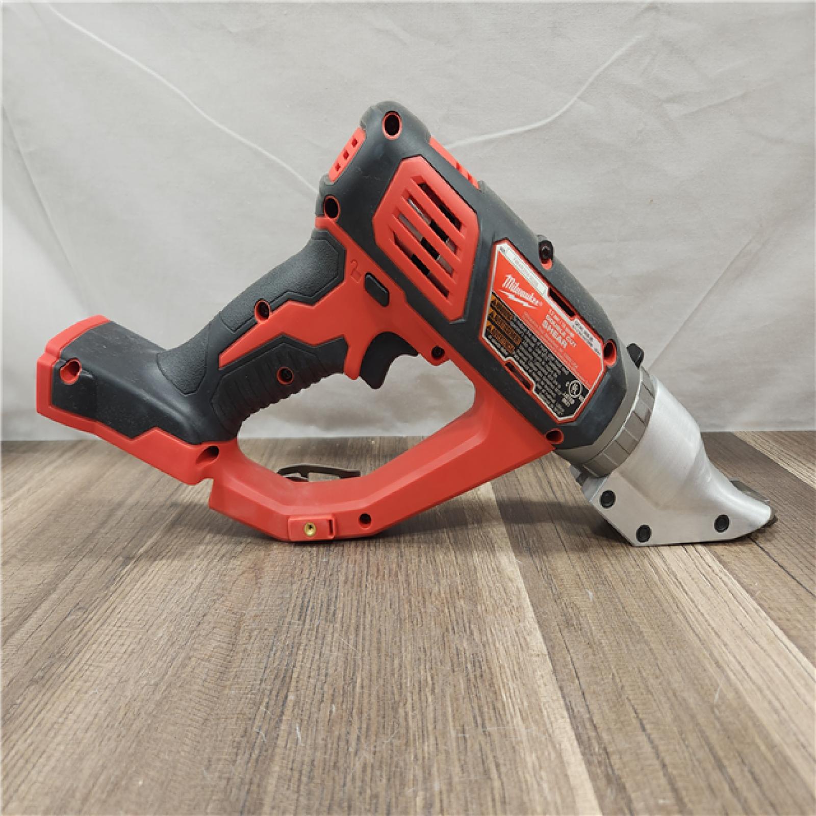 AS-IS- Milwaukee M18 18V Lithium-ion Cordless 18-gauge Double Cut Metal Shear (Tool-Only)