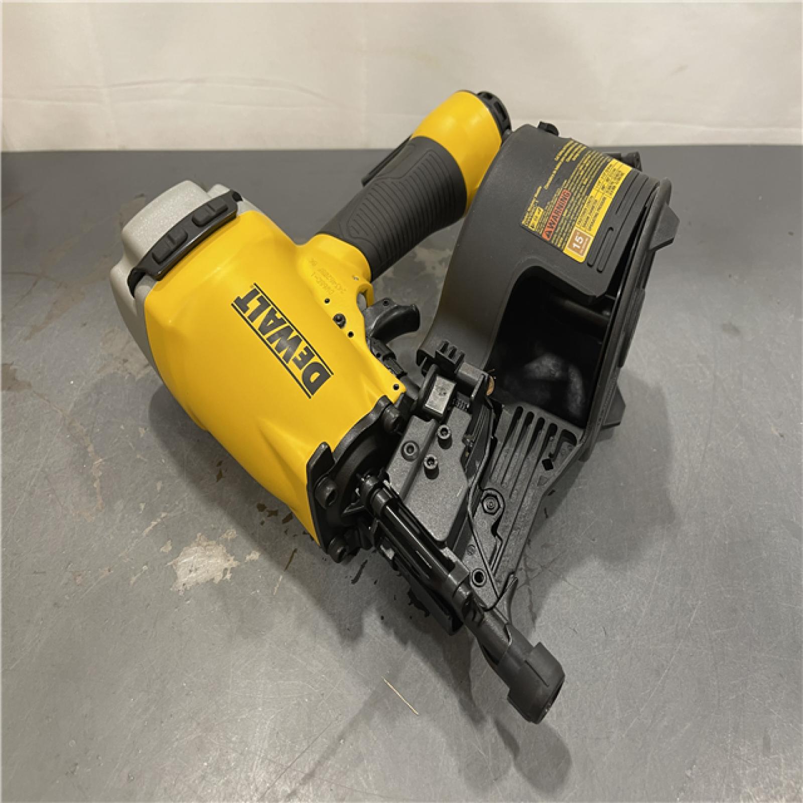 AS-IS - DeWalt Pneumatic 15-Degree Coil Corded Siding Nailer
