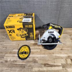 HOUSTON LOCATION - AS-IS DeWALT DCS565B 20V Max Brushless 6.5 Cordless Circular Saw (TOOL ONLY)