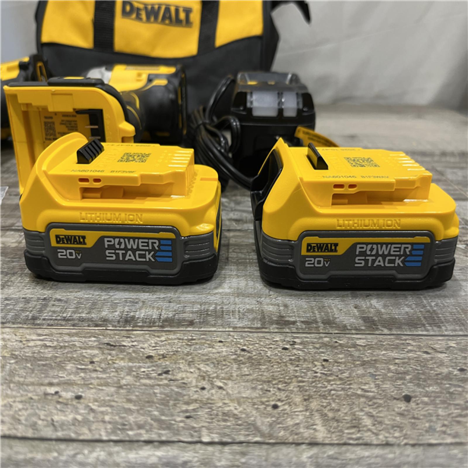 AS-IS DEWALT 20V MAX Lithium-Ion Cordless 2-Tool Combo Kit