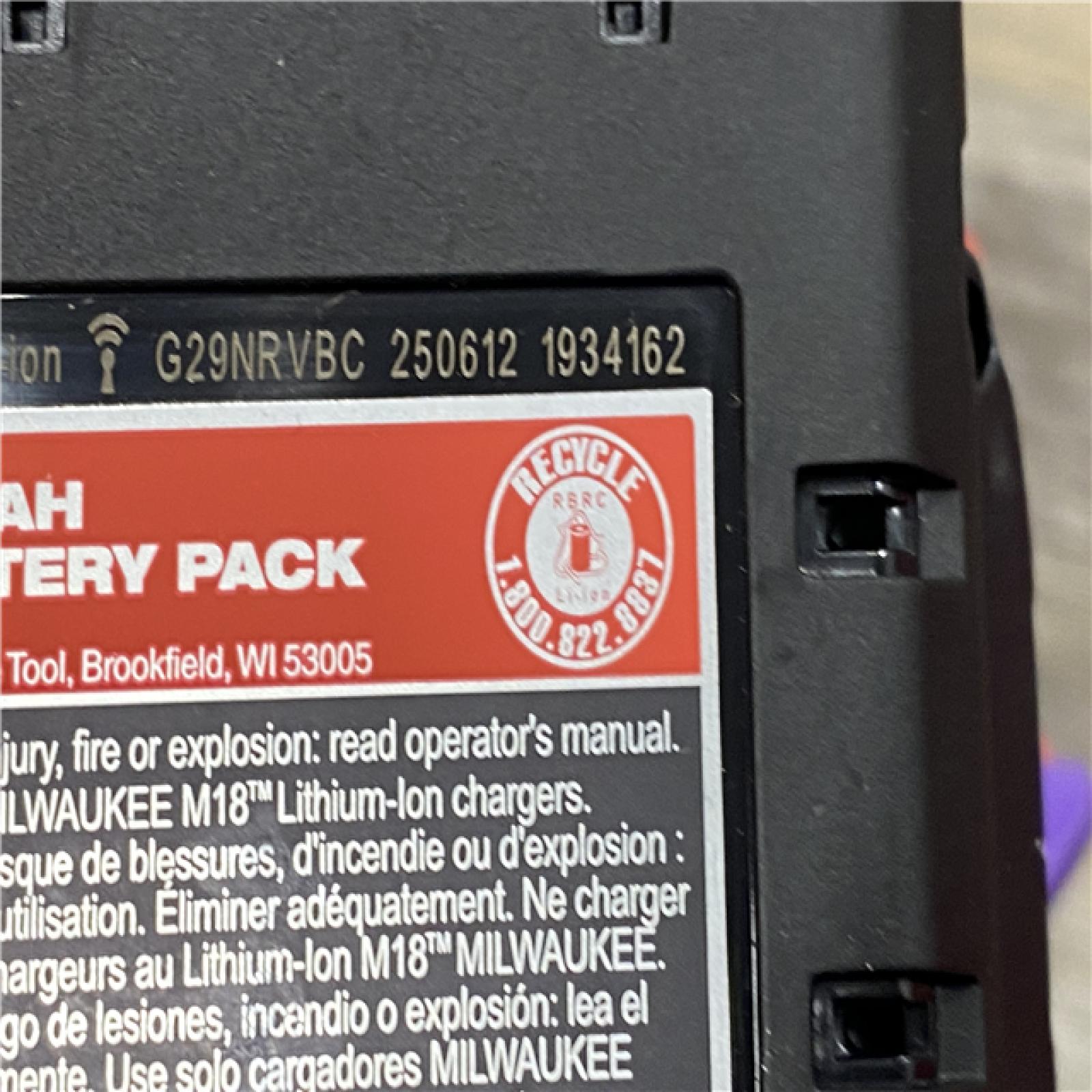 AS-IS Milwaukee  FUEL 18V Lithium-Ion Brushless Cordless Hammer Drill and Impact Driver Combo Kit