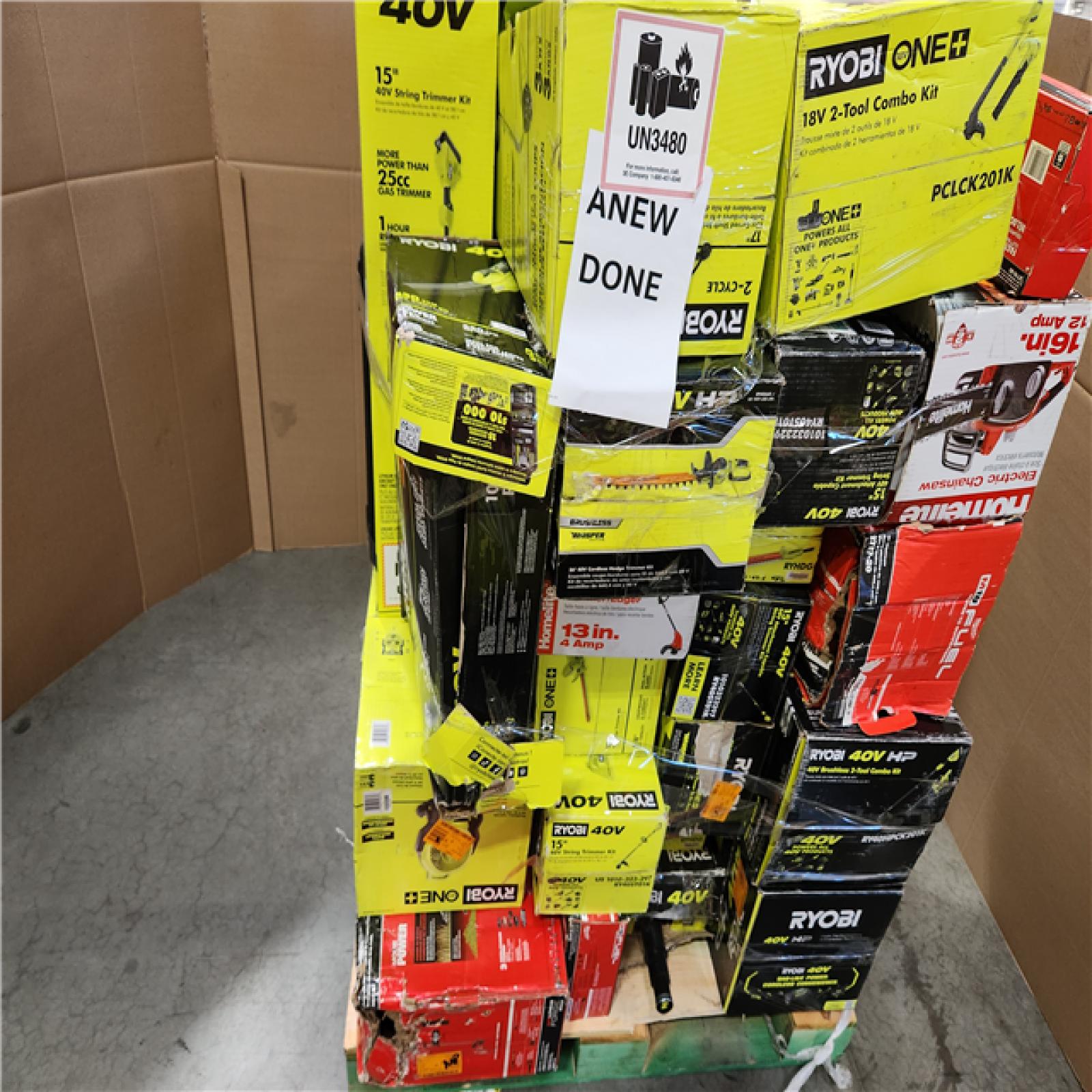 California AS-IS TOOL PALLET