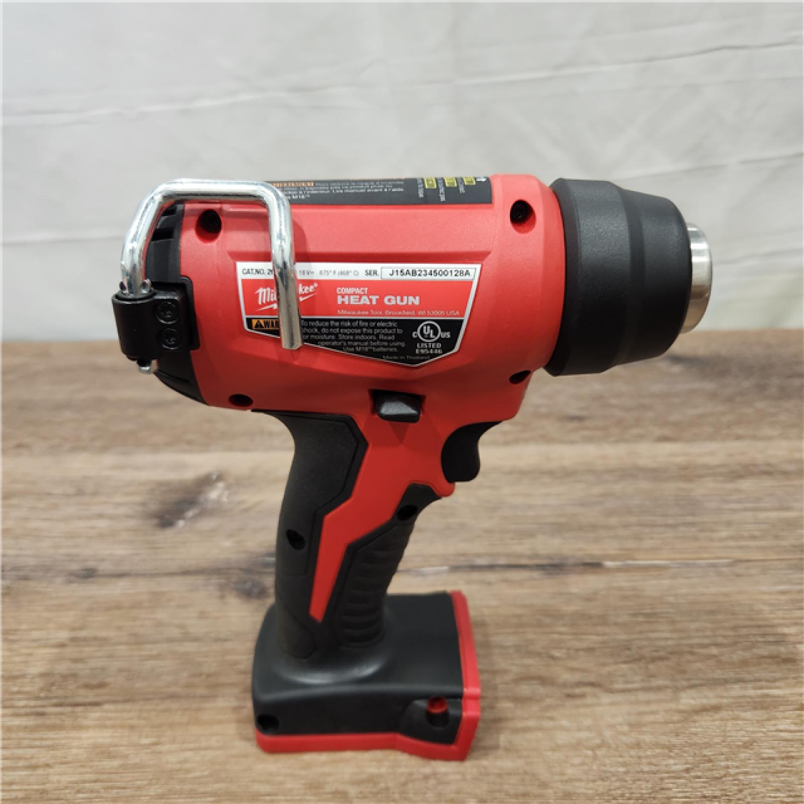 AS-IS Milwaukee M18 18-Volt Lithium-Ion Cordless Compact Heat Gun (Tool-Only)
