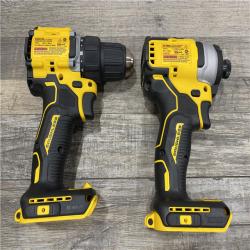 AS-IS DEWALT ATOMIC 20-Volt MAX Lithium-Ion Cordless Combo (2-Tool) Kit
