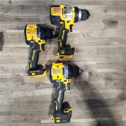 HOUSTON LOCATION - AS-IS DEWALT 3 TOOL COMBO KIT W/ (2) BATTERY & CHARGER