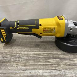 AS-IS DEWALT 20V MAX Cordless Brushless 4-1/2 in. Angle Grinder with Paddle Switch (Tool Only)