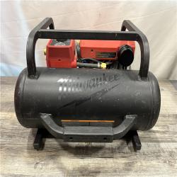 AS-IS Milwaukee FUEL 18-Volt Lithium-Ion Brushless Cordless 2 Gal. Electric Compact Quiet Compressor (Tool-Only)