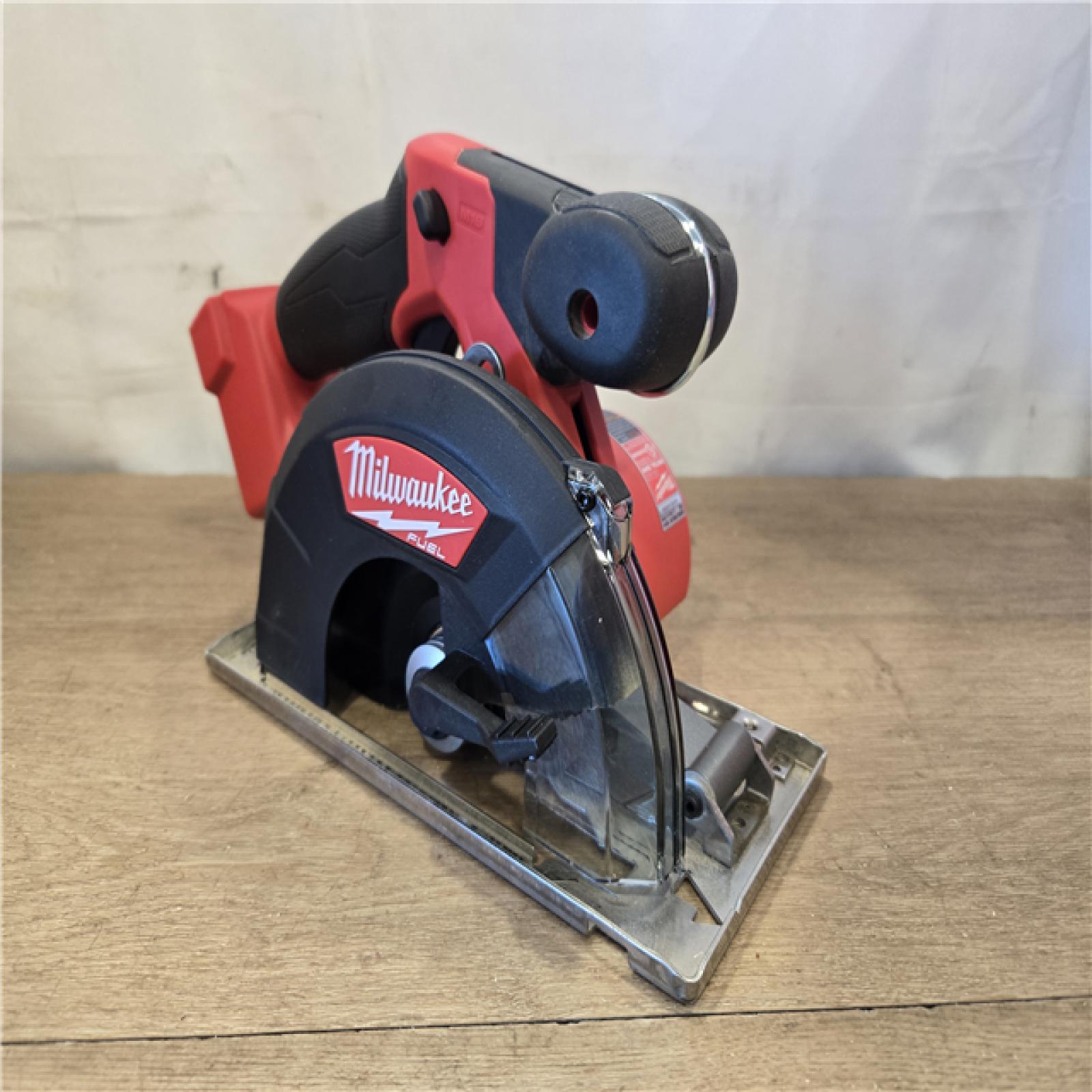 AS-IS Milwaukee FUEL 18V Cordless Metal Cutting 5-3/8 in. Circular Saw (Tool-Only)