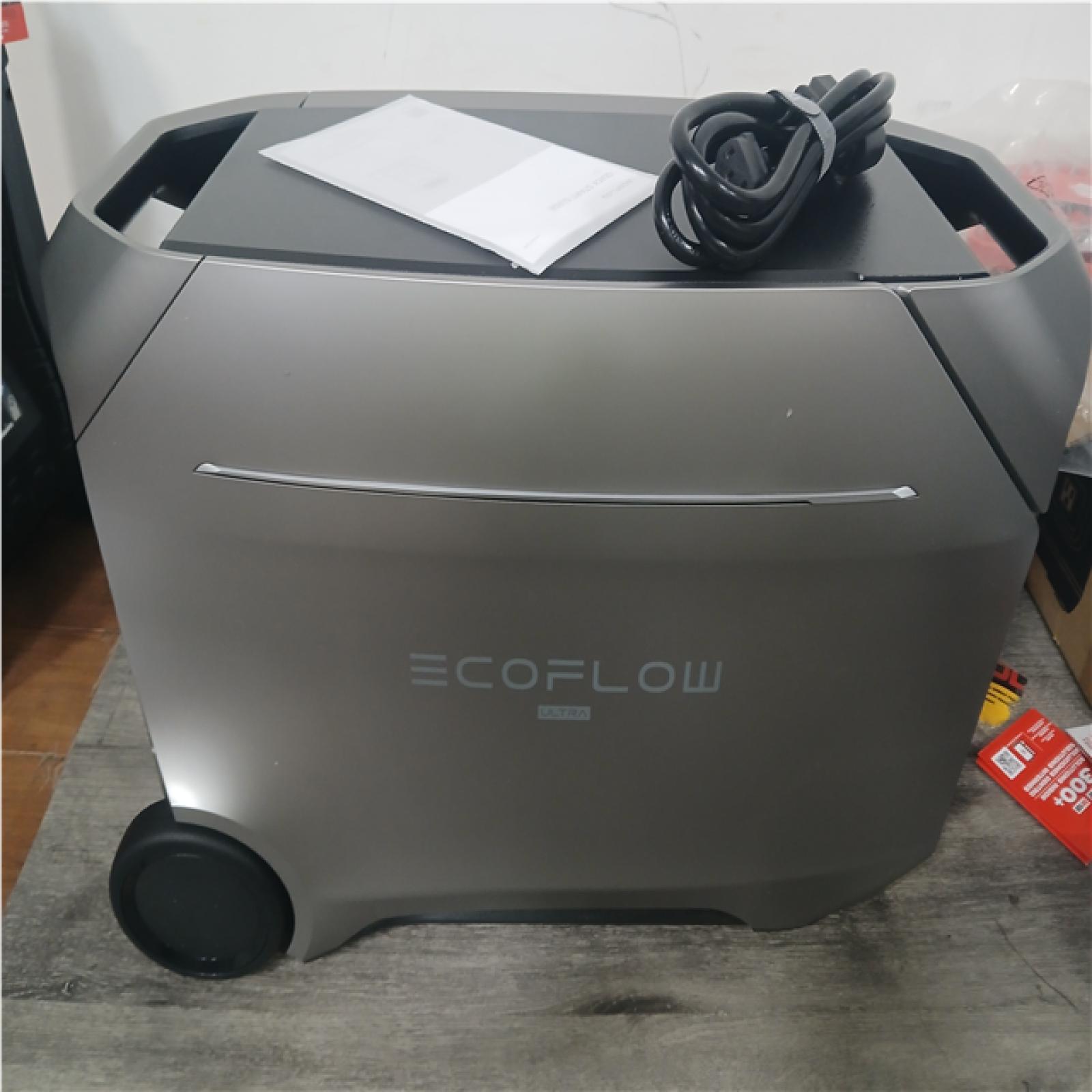 CALIFORNIA AS-IS TOOL ECOFLOW DELTA 3 ULTRA PLUS