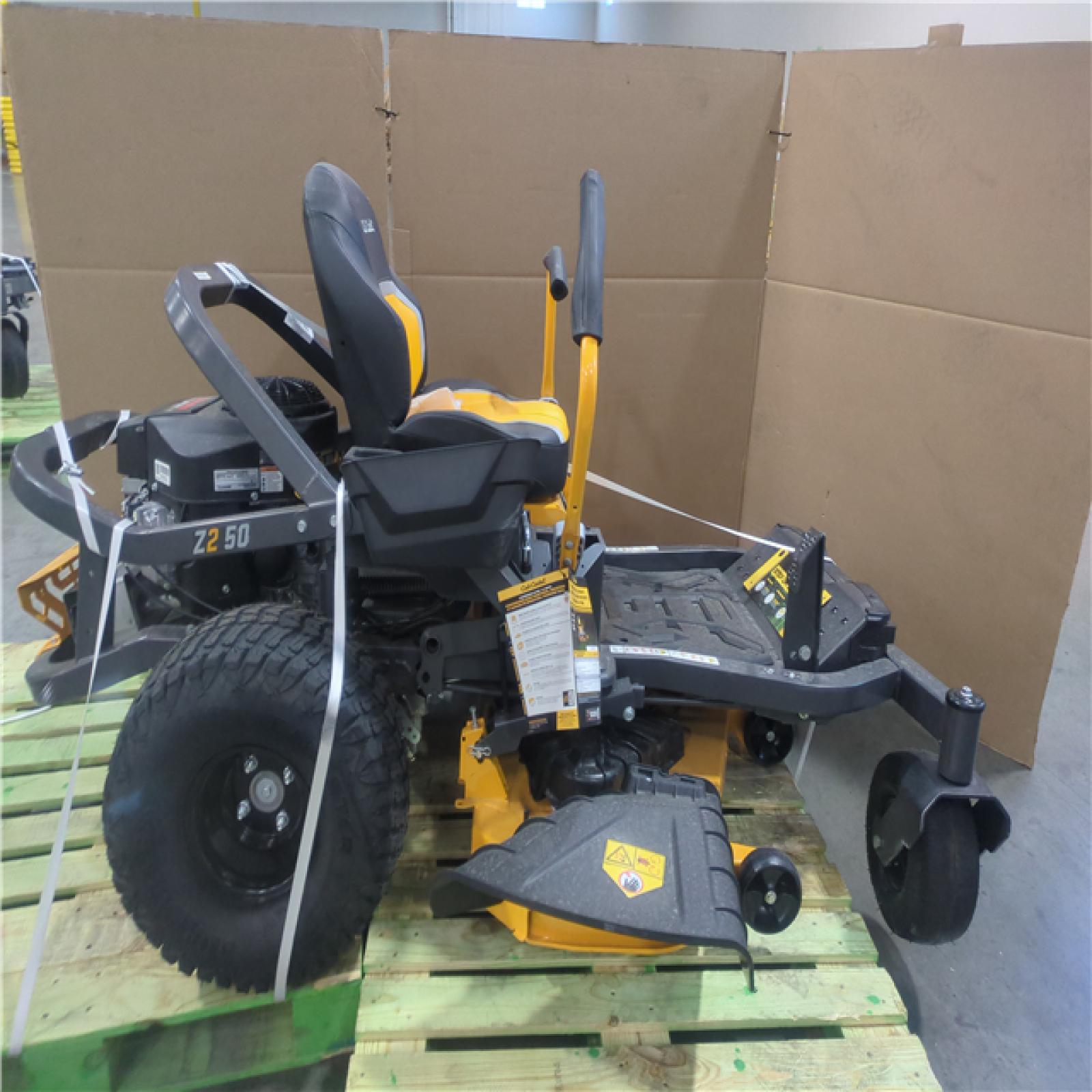 CALIFORNIA AS-IS CUB CADET SITDOWN LAWNMOWER