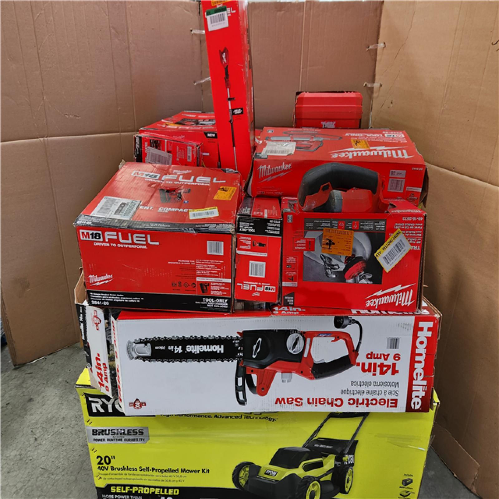 CALIFORNIA AS-IS TOOL PALLET