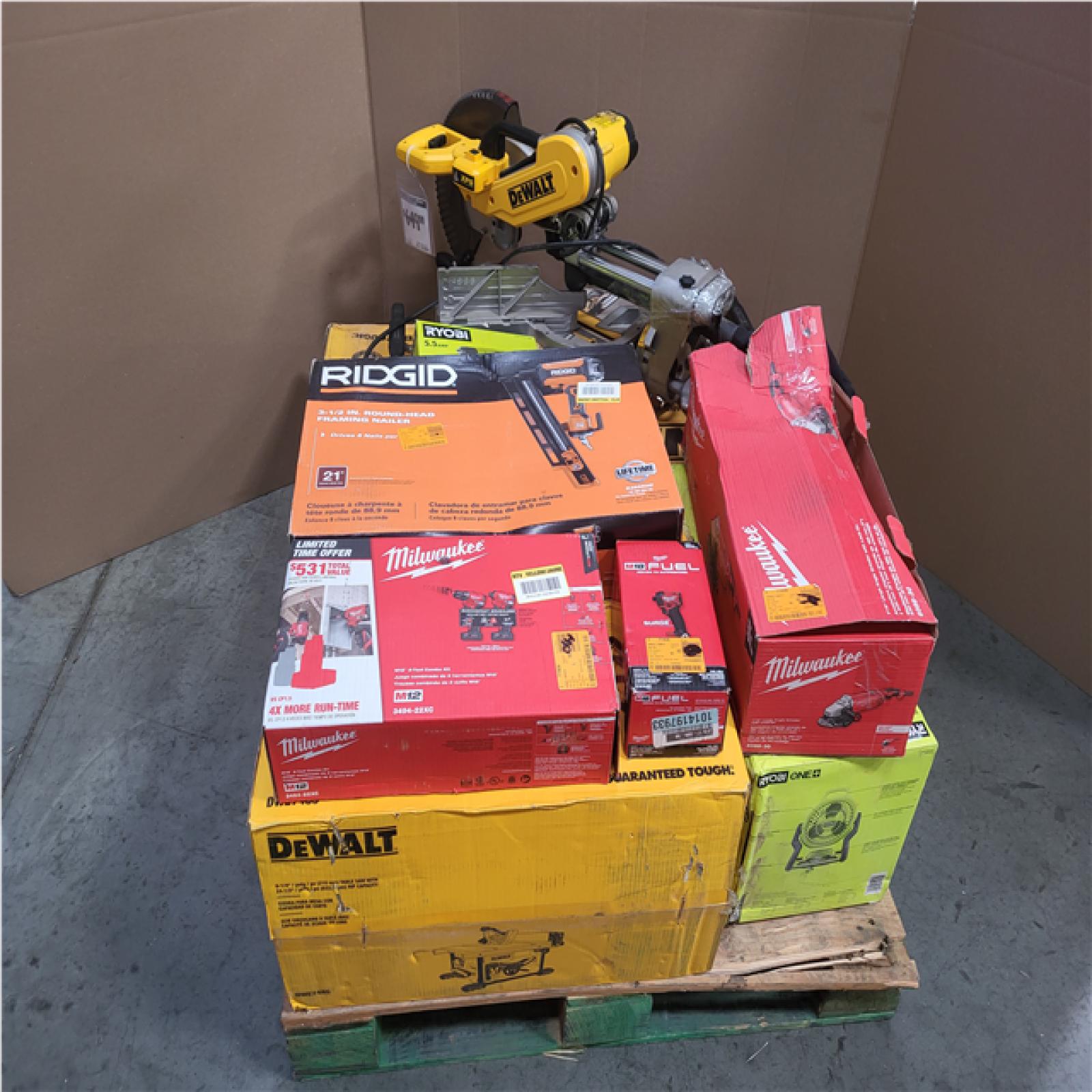CALIFORNIA AS-IS TOOL PALLET