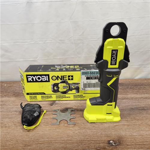 AS-IS Ryobi P661 18-volt One+ Pex Crimp Ring Press Tool (tool Only)