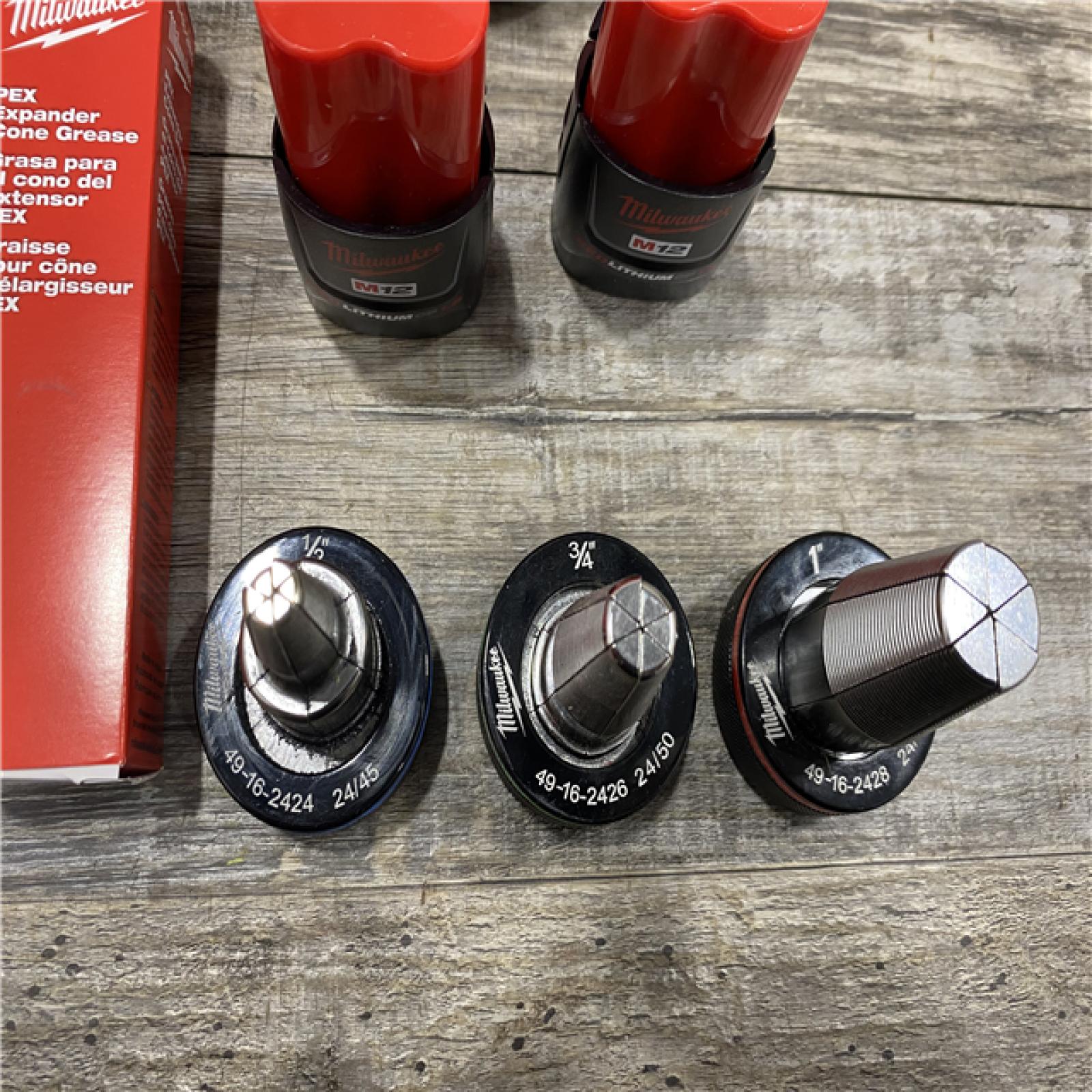 AS-IS Milwaukee Cordless PEX Expansion Tool Kit