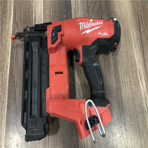 AS-IS Milwaukee FUEL 18-Volt Lithium-Ion Brushless Cordless Gen II 18-Gauge Brad Nailer (Tool-Only)