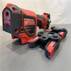 AS-IS - M18 18V Lithium-Ion Cordless Short Throw Press Tool Kit with 3 PEX Crimp Jaws (2) 2.0 Ah Batteries and Charger