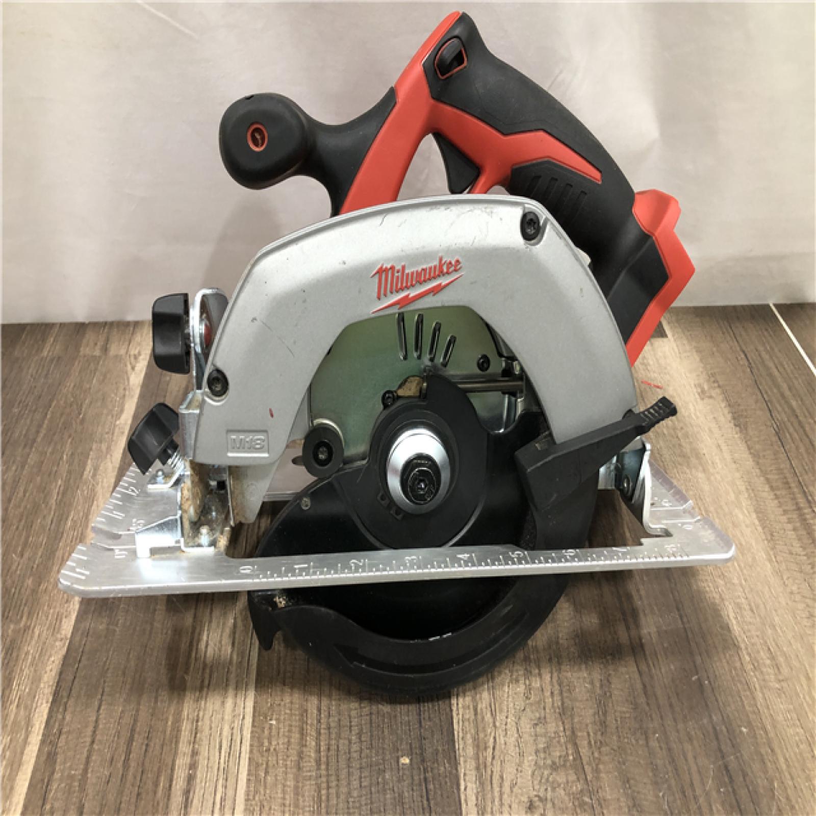 AS-IS Milwaukee 18V Lithium-Ion Cordless 6-1/2 in. Circular Saw (Tool-Only)