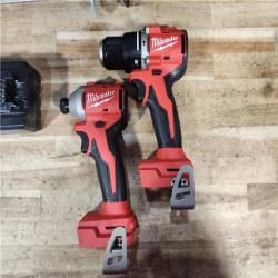 HOUSTON LOCATION - AS - IS Milwaukee M18 18-Volt Lithium-Ion Brushless Cordless 4-Tool Combo Kit
